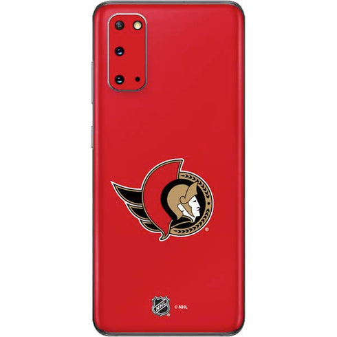 NHL Ottawa Senators Solid Background Galaxy S20 Skin