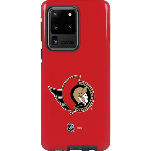 NHL Ottawa Senators Solid Background Galaxy S20 Ultra 5G Pro Case
