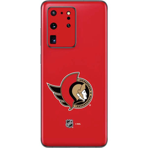 NHL Ottawa Senators Solid Background Galaxy S20 Ultra 5G Skin