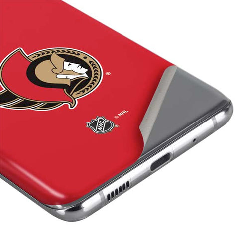 NHL Ottawa Senators Solid Background Galaxy S20 Ultra 5G Skin