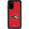 NHL Ottawa Senators Solid Background Galaxy S20 Waterproof Case