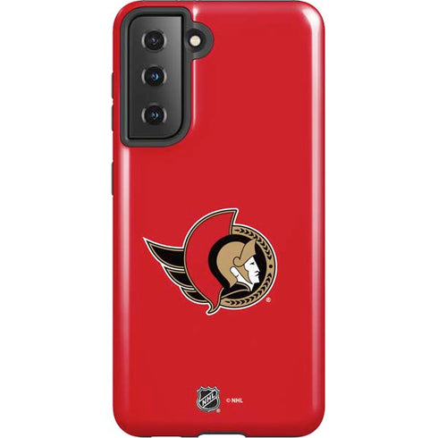 NHL Ottawa Senators Solid Background Galaxy S21 5G Pro Case