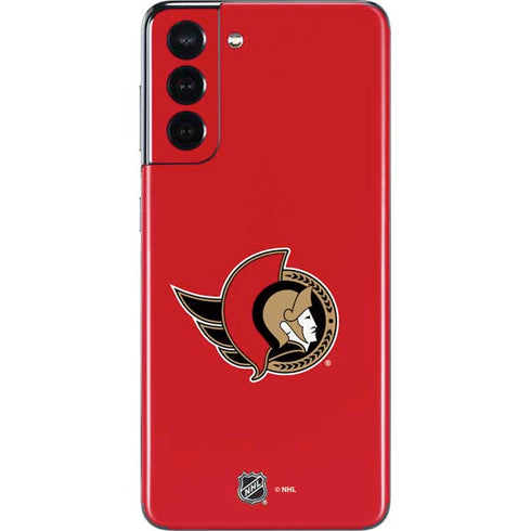 NHL Ottawa Senators Solid Background Galaxy S21 5G Skin