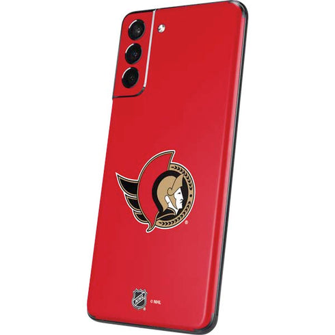 NHL Ottawa Senators Solid Background Galaxy S21 5G Skin