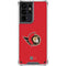 NHL Ottawa Senators Solid Background Galaxy S21 Ultra 5G Clear Case