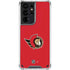 NHL Ottawa Senators Solid Background Galaxy S21 Ultra 5G Clear Case