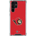 NHL Ottawa Senators Solid Background Galaxy S22 Ultra Clear Case