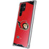 NHL Ottawa Senators Solid Background Galaxy S22 Ultra Clear Case