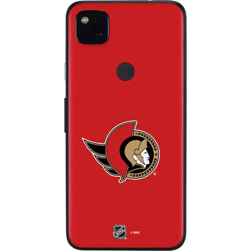 NHL Ottawa Senators Solid Background Google Pixel 4a Skin