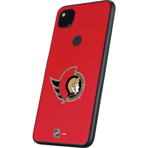 NHL Ottawa Senators Solid Background Google Pixel 4a Skin