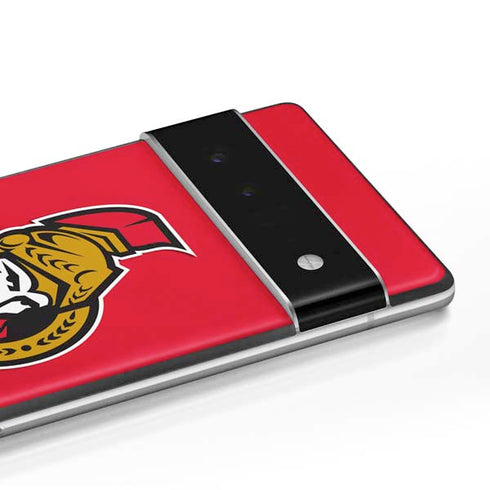 NHL Ottawa Senators Solid Background Google Pixel 6 Skin
