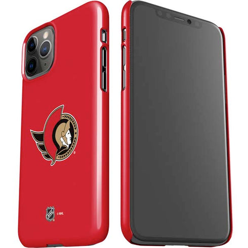 NHL Ottawa Senators Solid Background iPhone 11 Pro Lite Case