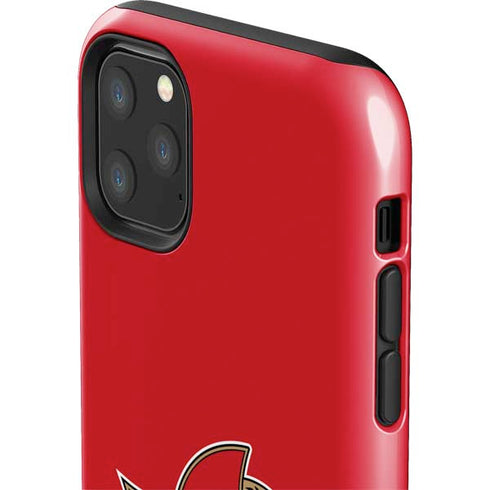 NHL Ottawa Senators Solid Background iPhone 11 Pro Max Impact Case