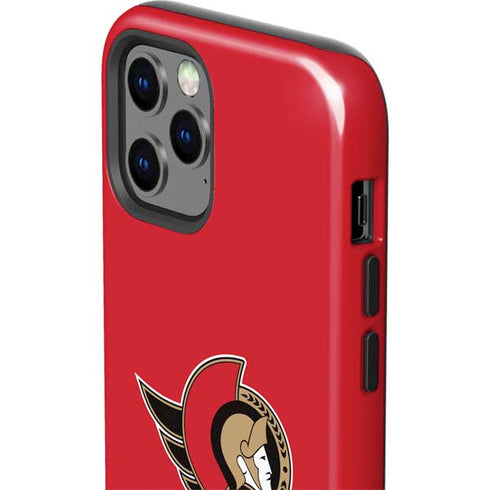 NHL Ottawa Senators Solid Background iPhone 12 Pro Max Impact Case