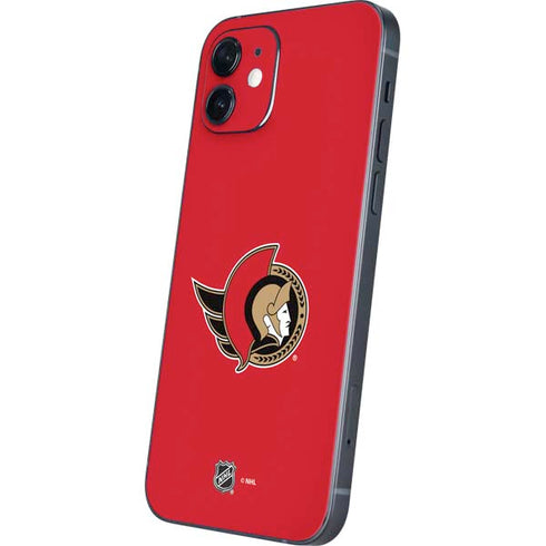 NHL Ottawa Senators Solid Background iPhone 12 Skin