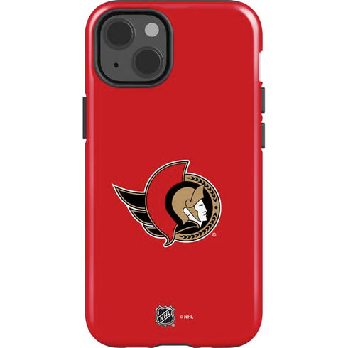 NHL Ottawa Senators Solid Background iPhone 13 Impact Case