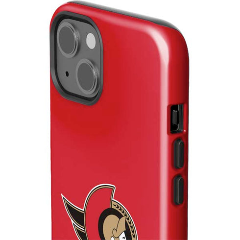 NHL Ottawa Senators Solid Background iPhone 13 Impact Case