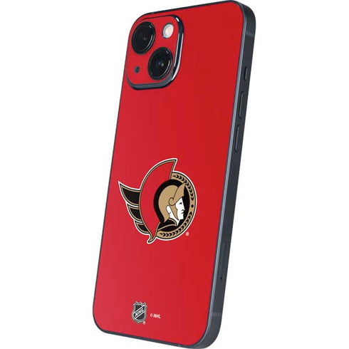 NHL Ottawa Senators Solid Background iPhone 13 Mini Skin