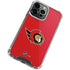NHL Ottawa Senators Solid Background iPhone 13 Pro Clear Case