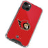 NHL Ottawa Senators Solid Background iPhone 14 Plus Clear Case