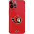 NHL Ottawa Senators Solid Background iPhone 14 Pro Max Skin