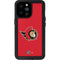 NHL Ottawa Senators Solid Background iPhone 14 Pro Max Waterproof Case