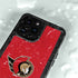 NHL Ottawa Senators Solid Background iPhone 14 Pro Max Waterproof Case