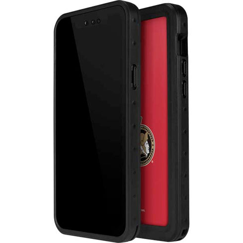 NHL Ottawa Senators Solid Background iPhone 15 Waterproof Case
