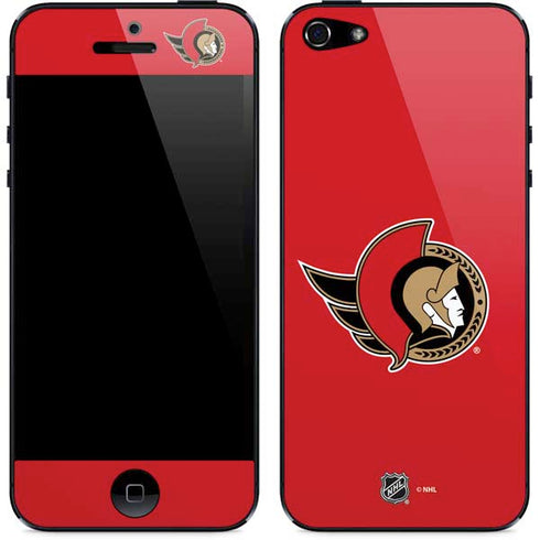 NHL Ottawa Senators Solid Background iPhone 5/5s/5SE Skin