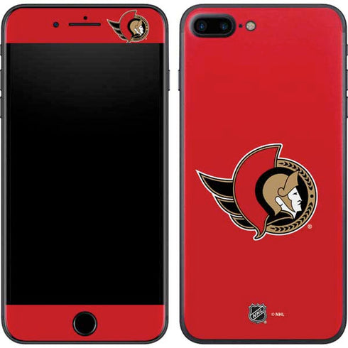 NHL Ottawa Senators Solid Background iPhone 8 Plus Skin