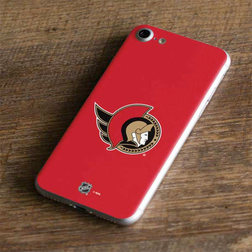 NHL Ottawa Senators Solid Background iPhone 8 Skin