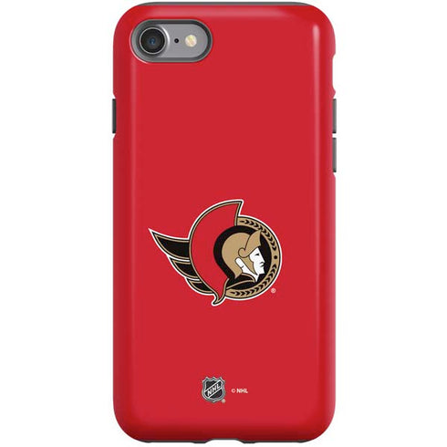 NHL Ottawa Senators Solid Background iPhone SE (2nd & 3rd Gen) Pro Case