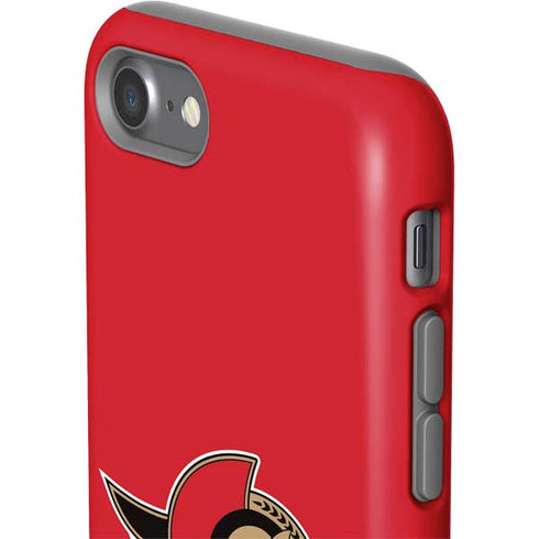 NHL Ottawa Senators Solid Background iPhone SE (2nd & 3rd Gen) Pro Case