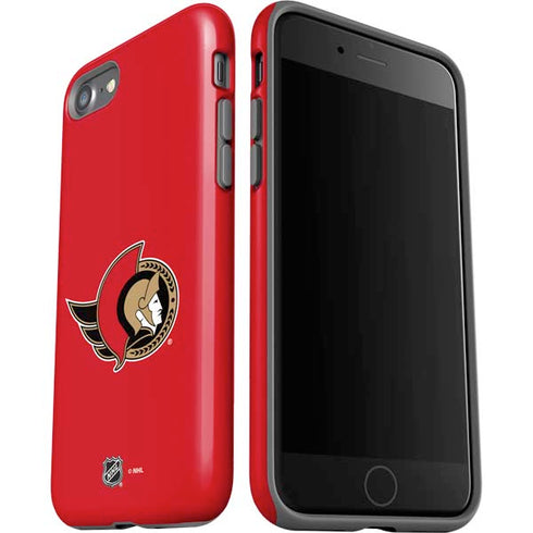 NHL Ottawa Senators Solid Background iPhone SE (2nd & 3rd Gen) Pro Case