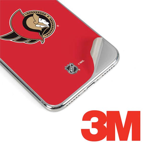 NHL Ottawa Senators Solid Background iPhone X Skin