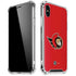 NHL Ottawa Senators Solid Background iPhone X/XS Clear Case