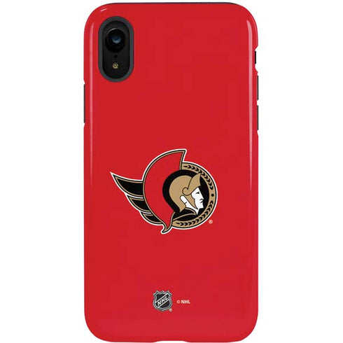 NHL Ottawa Senators Solid Background iPhone XR Pro Case
