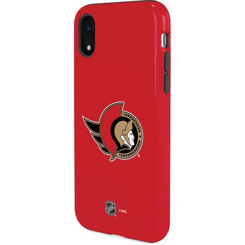 NHL Ottawa Senators Solid Background iPhone XR Pro Case