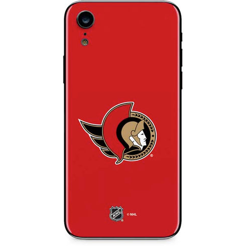 NHL Ottawa Senators Solid Background iPhone XR Skin