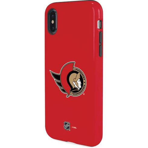 NHL Ottawa Senators Solid Background iPhone XS Pro Case