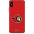 NHL Ottawa Senators Solid Background iPhone XS Skin