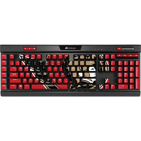NHL Ottawa Senators Solid Background K95 RGB PLATINUM Mechanical Gaming Keyboard Skin