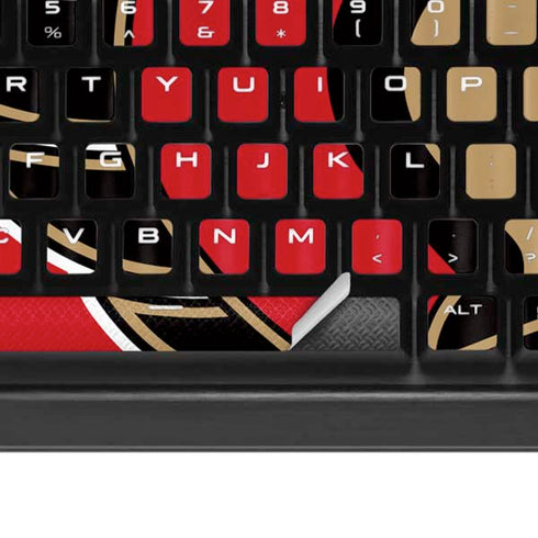 NHL Ottawa Senators Solid Background K95 RGB PLATINUM Mechanical Gaming Keyboard Skin