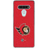NHL Ottawa Senators Solid Background LG Stylo 6 Clear Case