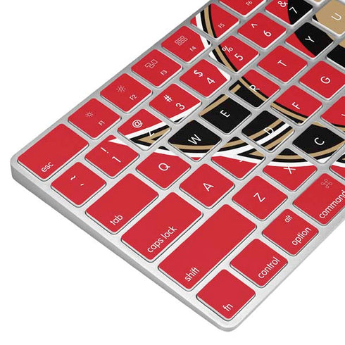 NHL Ottawa Senators Solid Background Magic Keyboard Skin