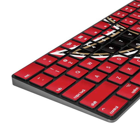NHL Ottawa Senators Solid Background Magic Keyboard with Numeric Keypad Skin
