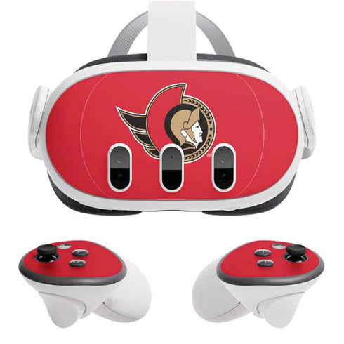 NHL Ottawa Senators Solid Background Meta Quest 3 Skin