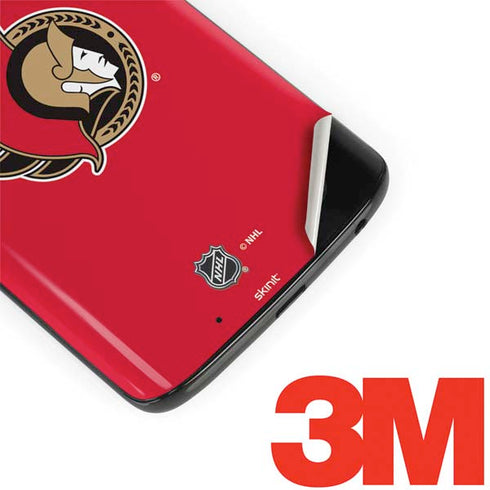 NHL Ottawa Senators Solid Background Moto G6 Skin