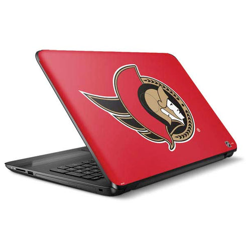 NHL Ottawa Senators Solid Background HP Notebook Skin