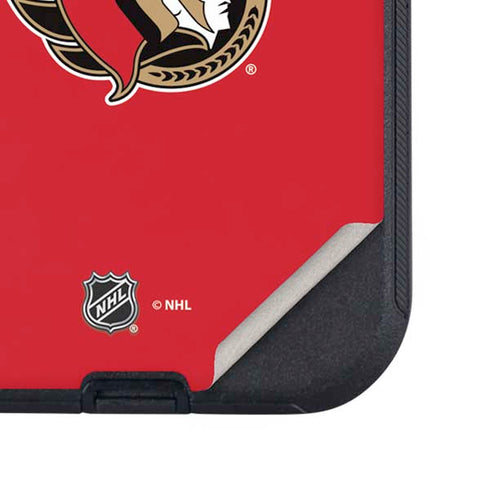 NHL Ottawa Senators Solid Background Otterbox Defender iPhone Skin